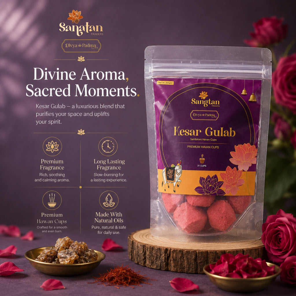 Kesar Gulab Havan Cup