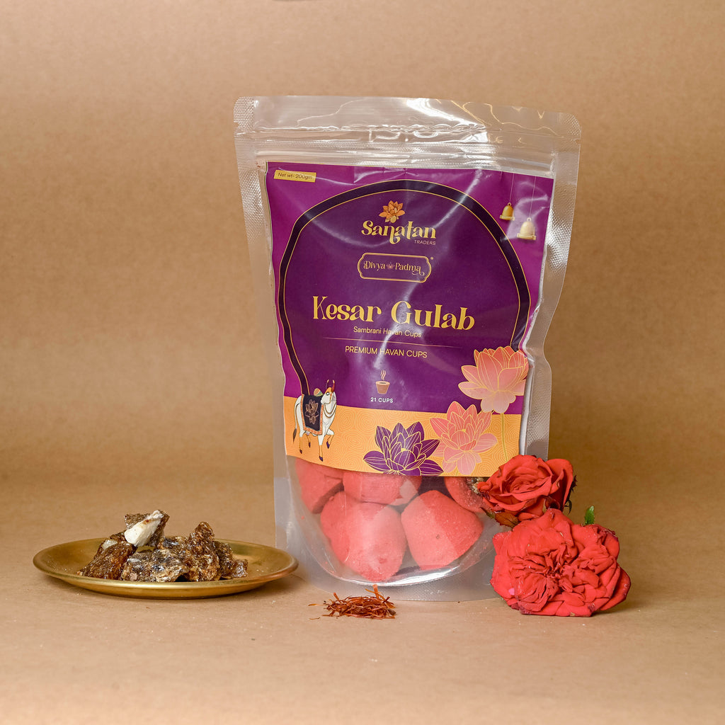 Kesar Gulab Havan Cup