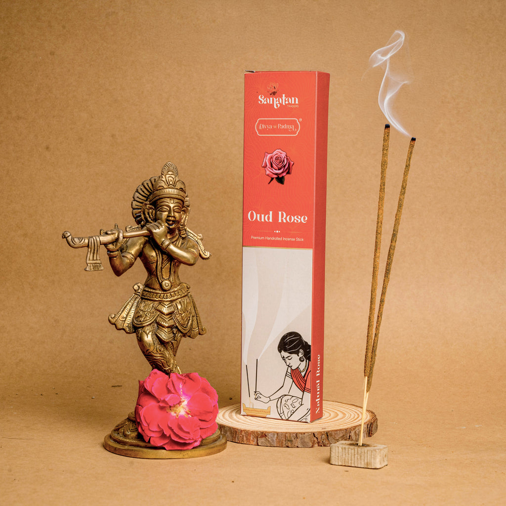 Sanatan's Oud Rose Agarbatti (Insence Sticks)