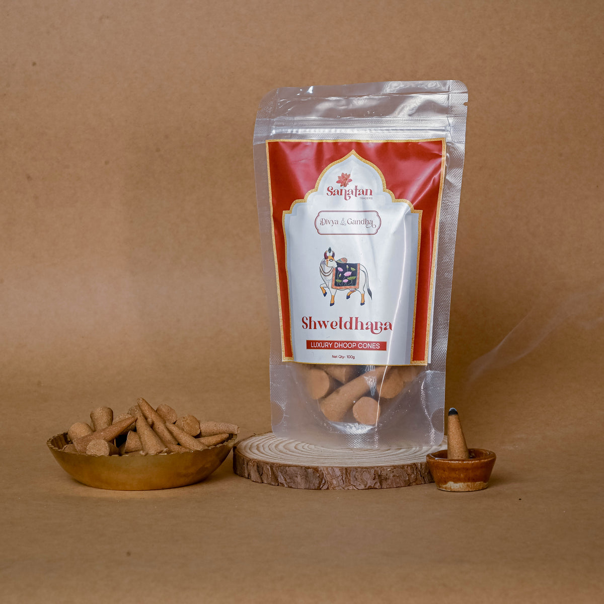 Shwetdhara Dhoop Cone