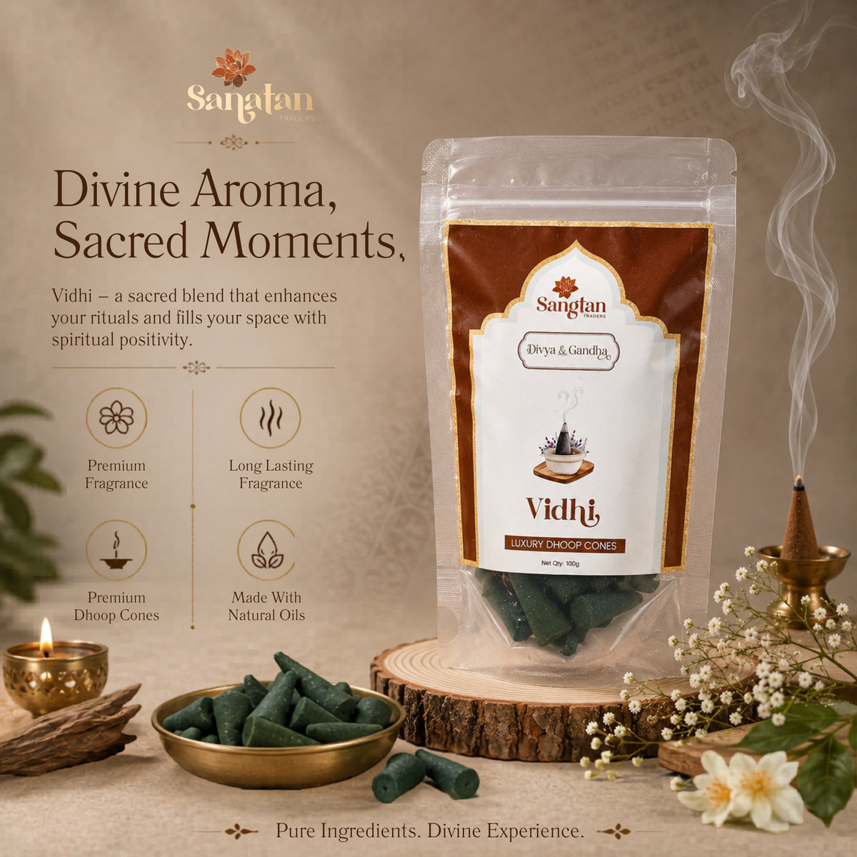 Vidhi Dhoop Cone